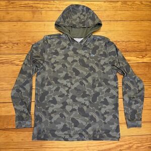 Good Good Golf Performance Hoodie Camo Large Mens Fighting For Par